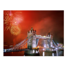 Tower Bridge London England Postcard