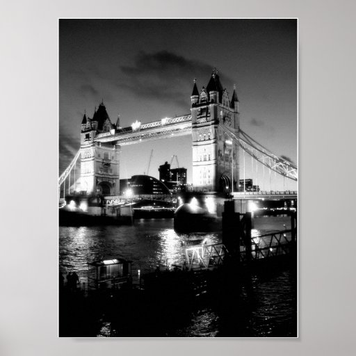 Tower Bridge London Poster 