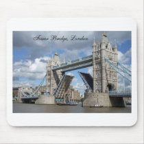Tower Bridge Mousepad by BlackTiePictures Tower Bridge Mousepad