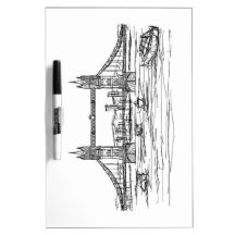 tower bridge of London Dry-Erase Whiteboard