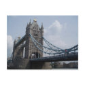 Tower Bridge Postcard postcard