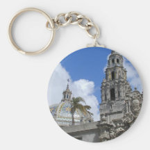 Tower Domes Clouds Sky Keychains