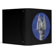Tower Guardian - Silver Dragon 3 Ring Binders