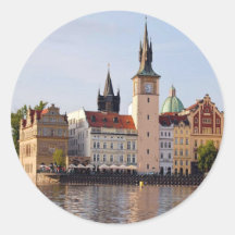 Tower in Prague Sticker