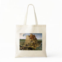 Tower of Babel - 1563 Tote Bags