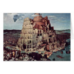 Tower Of Babel,  By Bruegel D. Ä. Pieter Cards