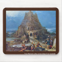 Tower Of Babel By Bruegel D. Ä. Pieter Mousepad