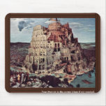 Tower Of Babel,  By Bruegel D. Ä. Pieter mousepads