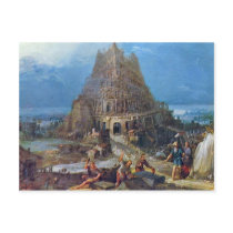 Tower Of Babel By Bruegel D. Ä. Pieter Postcards