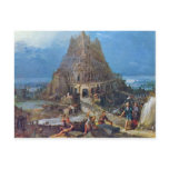 Tower Of Babel By Bruegel D. Ä. Pieter Postcards