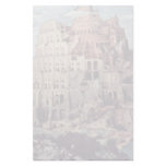 Tower Of Babel,  By Bruegel D. Ä. Pieter stationery