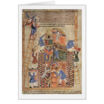 Tower Of Babel By Master Of The Paraphrases Greeting Cards