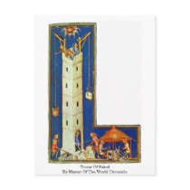 Tower Of Babel By Master Of The World Chronicle Post Card