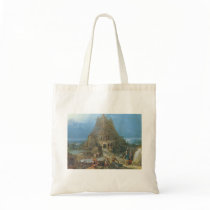Tower of Babel by Pieter Bruegel Canvas Bag
