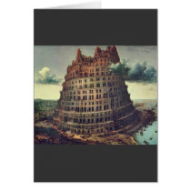 Tower of Babel by Pieter Bruegel Cards
