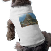 Tower of Babel by Pieter Bruegel Pet T-shirt