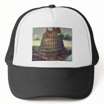 Tower of Babel by Pieter Bruegel Mesh Hats