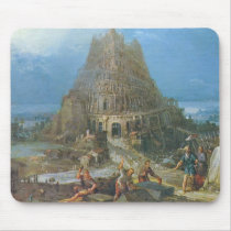 Tower of Babel by Pieter Bruegel Mousepads