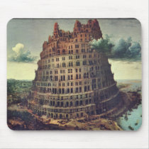Tower of Babel by Pieter Bruegel Mousepad