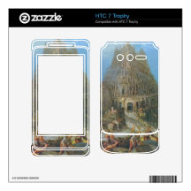 Tower of Babel by Pieter Bruegel HTC 7 Trophy Skins