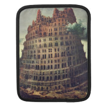 Tower of Babel by Pieter Bruegel Sleeves For iPads