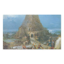 Tower of Babel by Pieter Bruegel Stickers