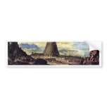Tower Of Babel By Toeput Lodewyk Bumper Sticker