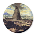 Tower Of Babel By Toeput Lodewyk magnets