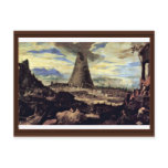 Tower Of Babel By Toeput Lodewyk Postcards