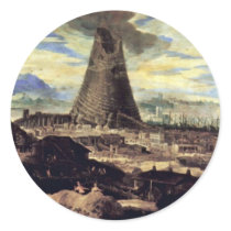 Tower Of Babel By Toeput Lodewyk Sticker