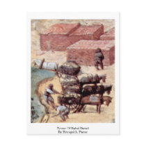 Tower Of Babel Detail By Bruegel A. Pieter Post Card