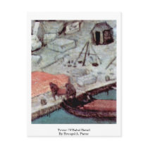 Tower Of Babel Detail By Bruegel A. Pieter Postcards