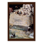 Tower Of Babel, Detail By Bruegel D. Ä. Pieter (Be cards