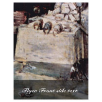 Tower Of Babel, Detail By Bruegel D. Ä. Pieter (Be Full Color Flyer