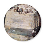 Tower Of Babel, Detail By Bruegel D. Ä. Pieter (Be magnets