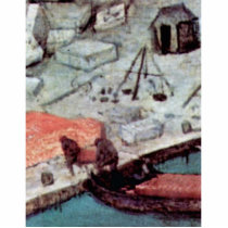 Tower Of Babel, Detail By Bruegel D. Ä. Pieter (Be Acrylic Cut Out