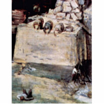 Tower Of Babel, Detail By Bruegel D. Ä. Pieter (Be Photo Sculptures