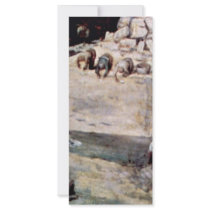 Tower Of Babel, Detail By Bruegel D. Ä. Pieter (Be Full Color Rack Card