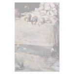 Tower Of Babel, Detail By Bruegel D. Ä. Pieter (Be stationery