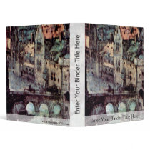 Tower Of Babel, Detail By Bruegel D. Ä. Pieter Vinyl Binder