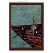 Tower Of Babel, Detail By Bruegel D. Ä. Pieter Card