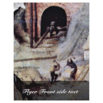 Tower Of Babel, Detail By Bruegel D. Ä. Pieter Flyer Design