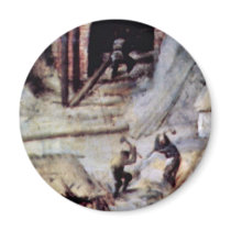Tower Of Babel, Detail By Bruegel D. Ä. Pieter Magnet
