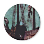 Tower Of Babel, Detail By Bruegel D. Ä. Pieter magnets