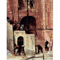 Tower Of Babel, Detail By Bruegel D. Ä. Pieter Photo Cutouts