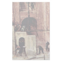 Tower Of Babel, Detail By Bruegel D. Ä. Pieter Stationery Design