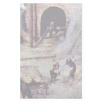 Tower Of Babel, Detail By Bruegel D. Ä. Pieter Stationery Paper