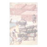 Tower Of Babel, Detail By Bruegel D. Ä. Pieter Stationery Design