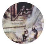 Tower Of Babel, Detail By Bruegel D. Ä. Pieter stickers