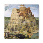 Tower of Babel - Peter Bruegel Magnet